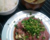 ねぎとろ豆腐カリフォルニア風作り方4写真