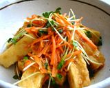 じゅ～すぃ♬高野豆腐と野菜のネギだれ漬け作り方9写真