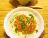 チーズと豆腐のとろろ蒸し作り方5写真