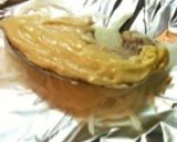 ♡簡単♡鮭のホイル焼きー柚子わさびマヨー作り方3写真