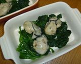 カキとほうれん草のグラタン作り方3写真