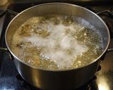 鶏スープからつくる中華粥作り方6写真