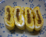 お弁当用（卵焼き：鶏そぼろふりかけ）作り方4写真