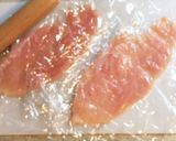 お弁当に!ポテトinささ身ロール作り方1写真