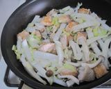 鮭と白菜の和風チーズココット作り方6写真
