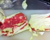 タジン鍋☆キャベツと豚肉の重ね蒸し作り方1写真