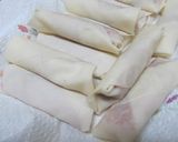 簡単★エビ入り春巻き作り方3写真