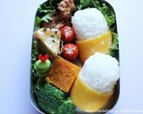 節分キャラ弁☆俵おにぎりのオニくん♪作り方4写真