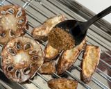 クミン香る「ごぼうと蓮根のチップス」作り方4写真