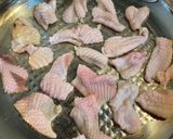 鶏皮ピーマン作り方2写真