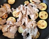 豚肉とズッキーニの味噌バター炒め作り方8写真