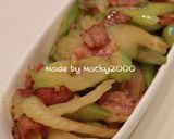 セロリの炒め物♪作り方4写真