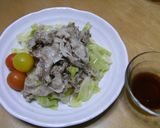 簡単♪ヘルシージューシー蒸し豚キャベツ作り方5写真