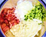 セロリとポテトのバジルソースサラダ作り方5写真