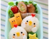 まんまる♪にわとりちゃん＊キャラ弁作り方7写真