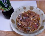 鯵の青じそ漬け・味噌とろろ丼作り方4写真