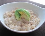 マクロビ♪ 酒粕と豆乳のクリームリゾット作り方3写真