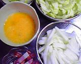 【いり卵と白菜ベーコンの炒め煮】作り方1写真