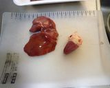 鶏レバーのうま煮☆作り方1写真