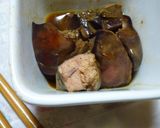 鶏レバーのうま煮☆作り方10写真