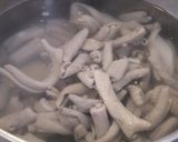 どて煮のチーズ焼きonもちカナッペ作り方1写真