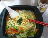 レンジで作る　一人チャンポン作り方9写真