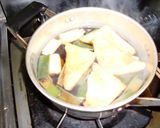 野菜たっぷしきつね蕎麦作り方2写真