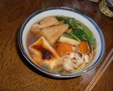 野菜たっぷしきつね蕎麦作り方5写真