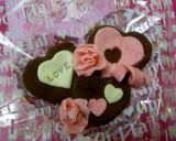 * バラの花 ❤ プラスチックチョコ♪作り方14写真