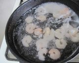 海老とレタスの青じそとろろサラダ作り方3写真