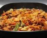 ダッカルビ(韓国の鶏肉鍋)☆作り方4写真