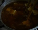 消費レシピ　あまった瓶入り茸でお吸い物作り方5写真