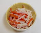 大根もやしカニカマで低価格☆中華サラダ作り方3写真