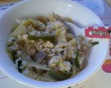 野菜炒めの残りで簡単おじや作り方2写真