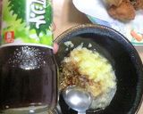 青じそドレ入すり林檎ソース★鶏むね肉唐揚作り方2写真