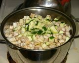 野菜たっぷり☆トマト煮込み丼作り方5写真