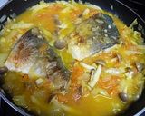つばすのサフランの白ワイン煮作り方7写真