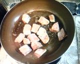鮭のにんにく醤油バター　カフェ飯風　作り方4写真