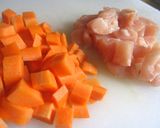 ほっこり❤優しい味　大豆のめんつゆ煮作り方1写真