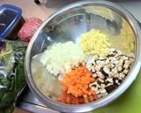 余りカレー変身！ほうれん草ドライカレー☆作り方3写真