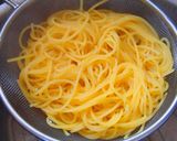 香ばしいバター醤油の和風ツナパスタ作り方1写真