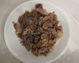 スタミナたっぷり牛ごぼう焼肉丼作り方4写真
