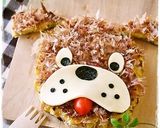 お好み焼きdeふわふわワンちゃん♪作り方7写真