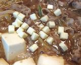 ✿コク旨スマートチーズで豚しゃぶ肉豆腐✿作り方4写真