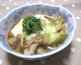 ✿コク旨スマートチーズで豚しゃぶ肉豆腐✿作り方6写真