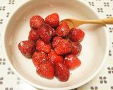 ひな祭り❀ダイエットに苺の簡単豆腐プリン作り方2写真