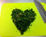 余りカレー変身！ほうれん草ドライカレー☆作り方5写真