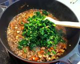 余りカレー変身！ほうれん草ドライカレー☆作り方9写真
