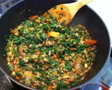 余りカレー変身！ほうれん草ドライカレー☆作り方10写真