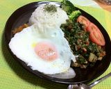 余りカレー変身！ほうれん草ドライカレー☆作り方11写真